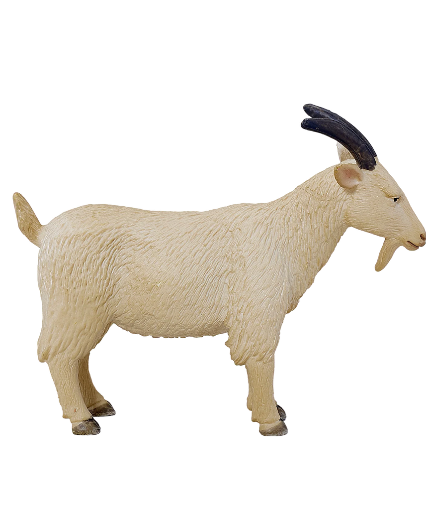 Mojo Billy Goat Medium Animal Figure Toy, Realistic Farm Animal Collectible for Kids