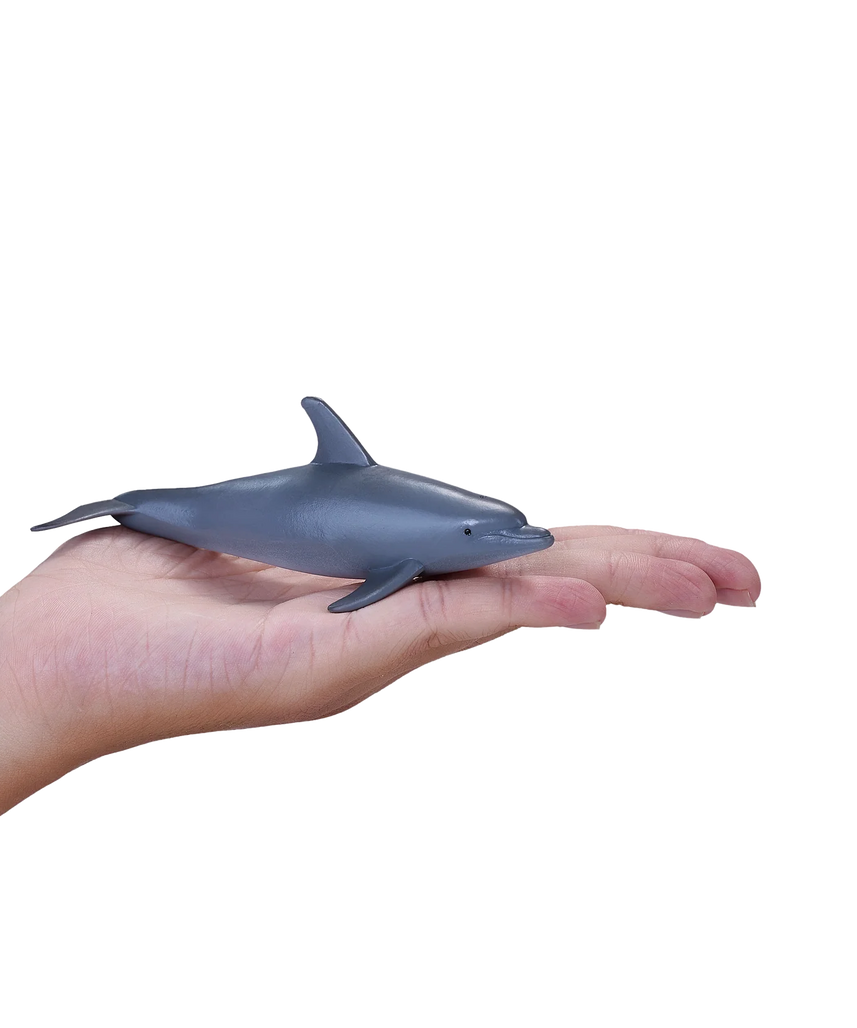 Mojo Bottlenose Dolphin Medium Animal Figure Toy, Realistic Sea Life Collectible for Kids