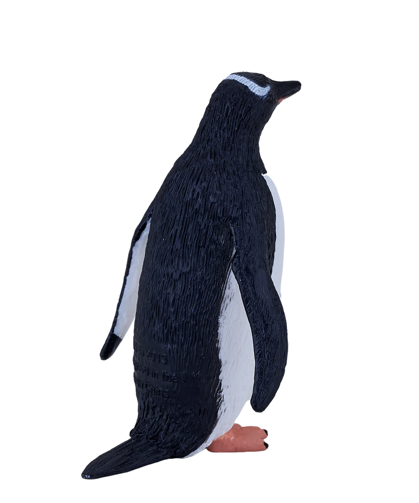 Mojo Gentoo Penguin Medium Animal Figure Toy, Realistic Antarctic Wildlife Collectible for Kids