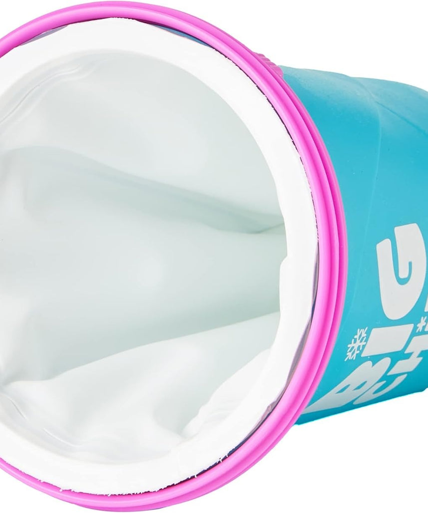 ChillFactor Slushy Maker Blue, Reusable Frozen Drink Cup for Making Slushies in Seconds, Fun Kitchen Toy for Kids Aged 6+