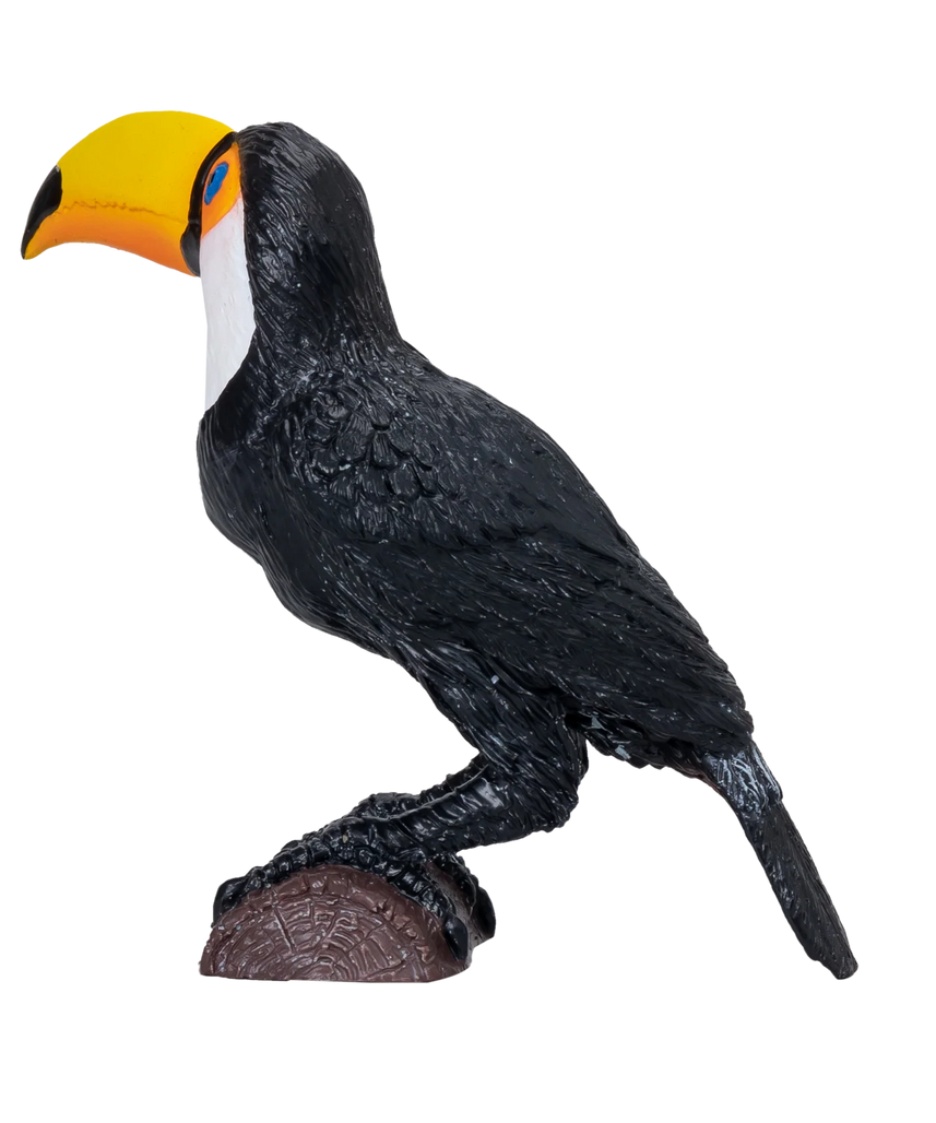 Mojo Toucan Large Animal Figure Toy, Realistic Bird Collectible for Kids