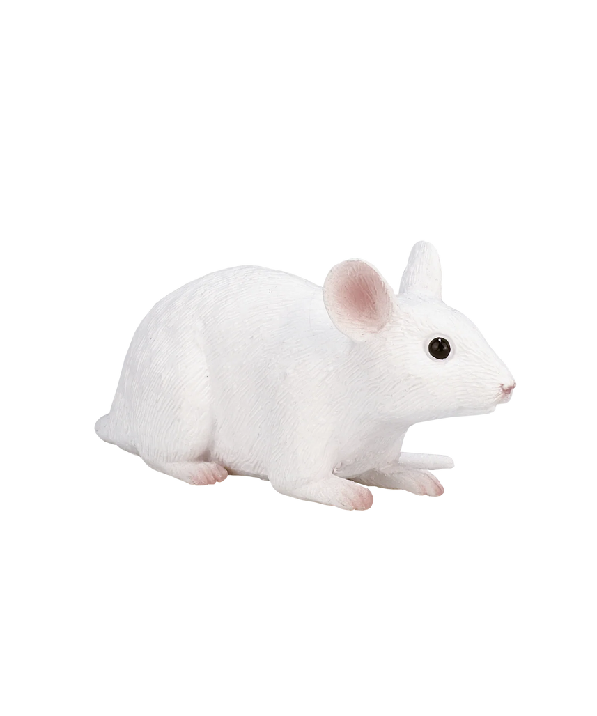 Mojo Mouse Small Animal Figure Toy, Lifelike Pet Collectible for Kids and Animal Lovers