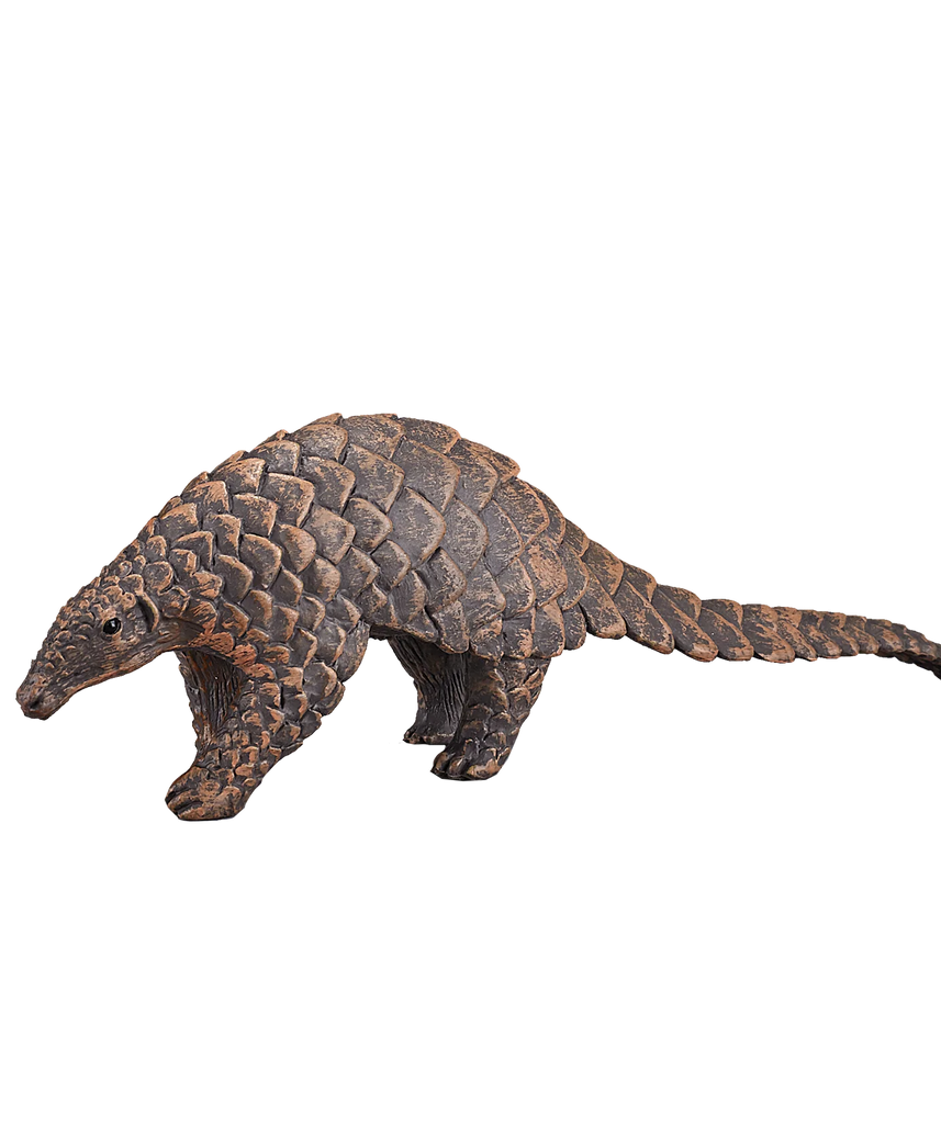 Mojo Indian Pangolin Medium Animal Figure Toy, Unique Wildlife Collectible for Kids