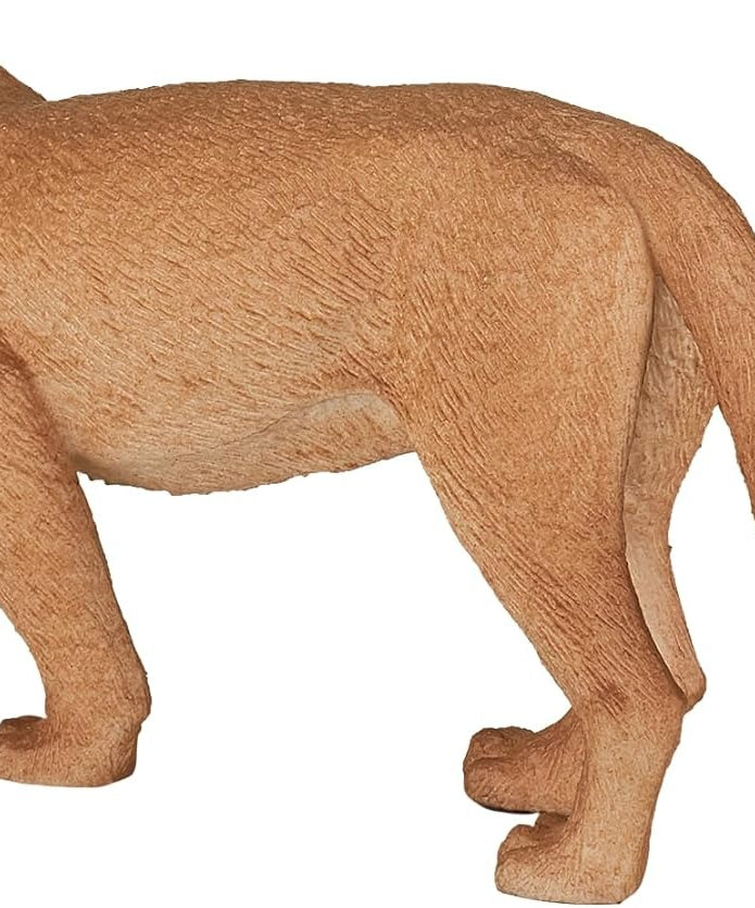 Mojo Mountain Lion Large Animal Figure Toy, Realistic Wild Cat Collectible for Kids