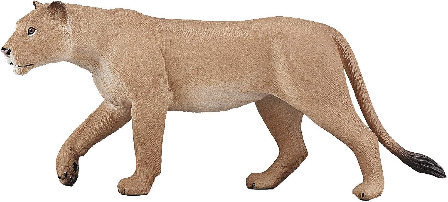 Mojo Lioness Large Animal Figure Toy, Realistic Safari Animal Collectible for Kids