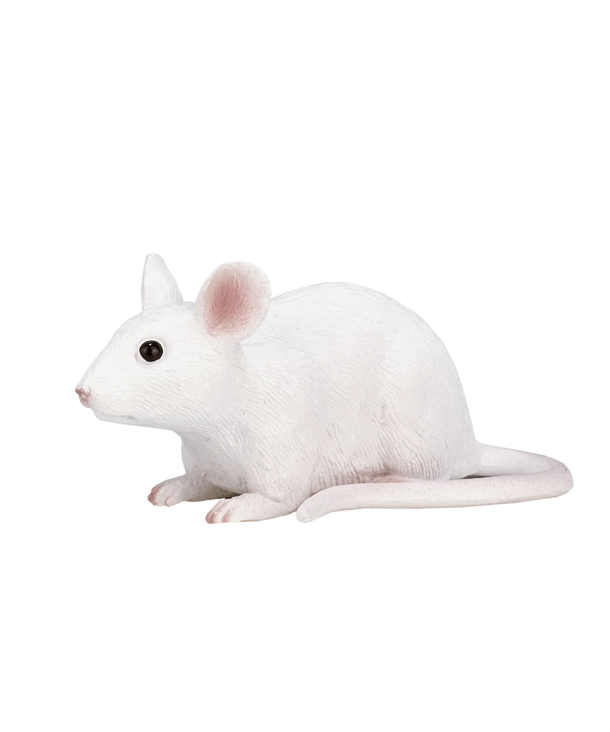 Mojo Mouse Small Animal Figure Toy, Lifelike Pet Collectible for Kids and Animal Lovers