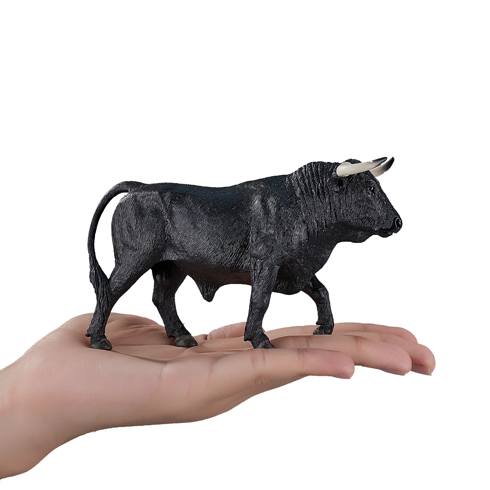 Mojo Spanish Bull XL Animal Figure Toy, Realistic Farm and Wildlife Collectible for Kids
