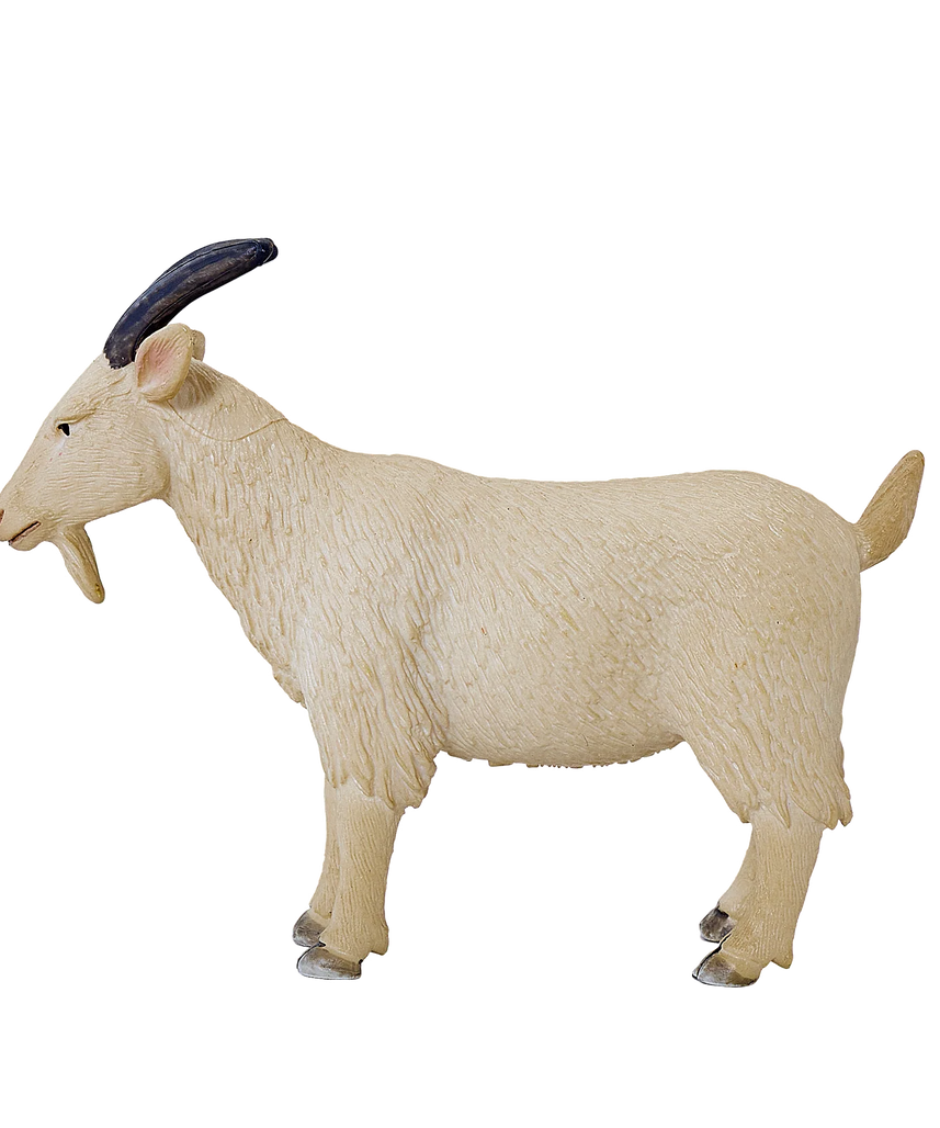 Mojo Billy Goat Medium Animal Figure Toy, Realistic Farm Animal Collectible for Kids