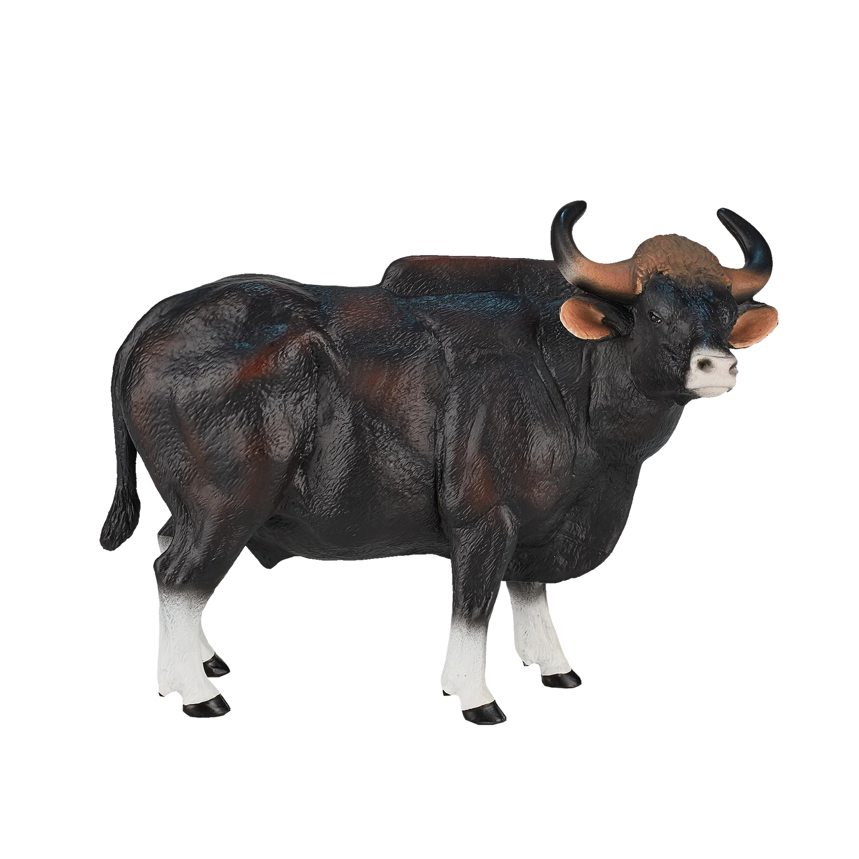 Gaur Bull XXL Animal Figure Toy, Realistic Safari Collectible for Kids