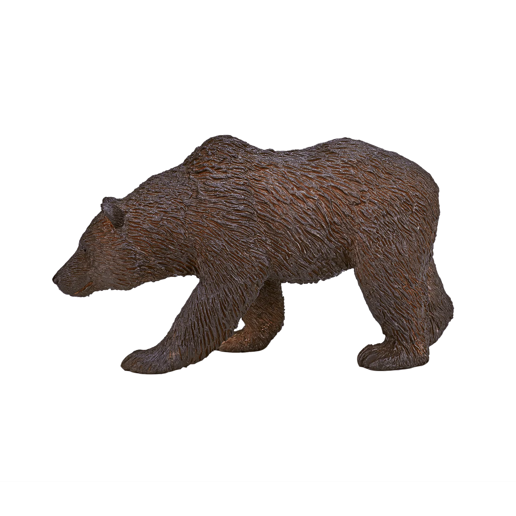 Mojo Grizzly Bear Large Animal Figure Toy, Realistic Forest Wildlife Collectible for Kids