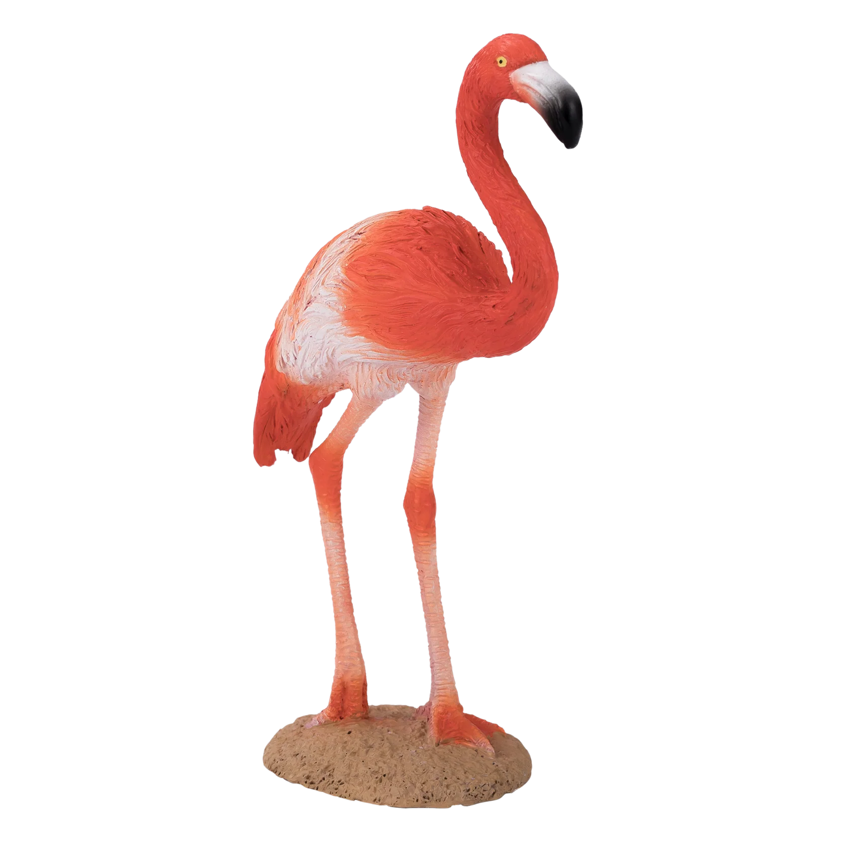 Mojo American Flamingo Medium Animal Figure Toy, Realistic Bird Collectible for Kids