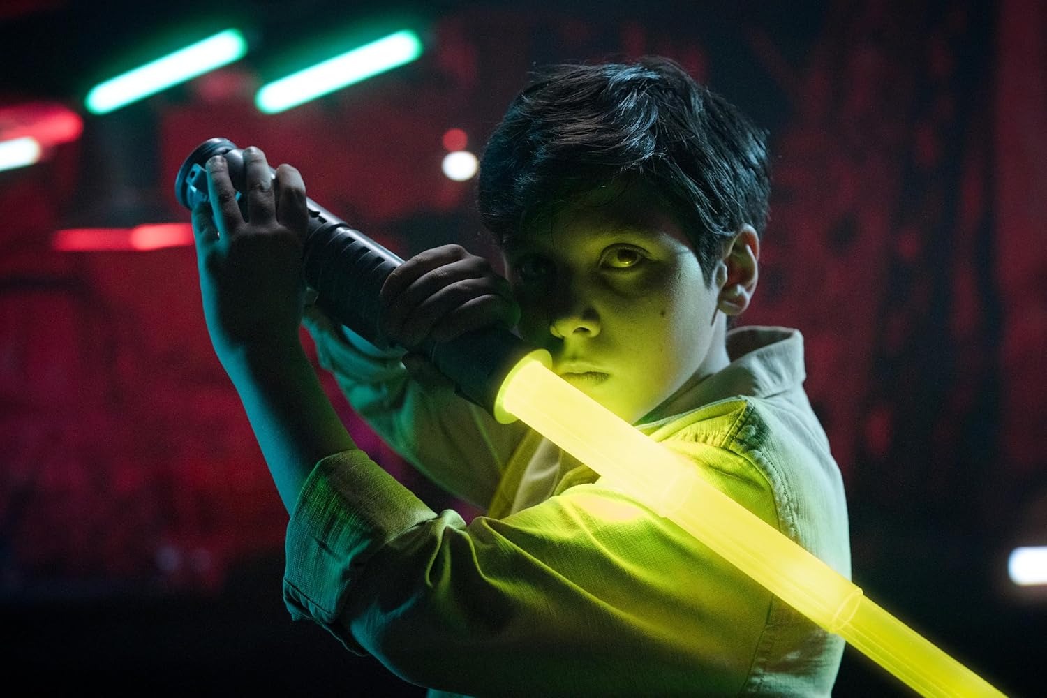 Power Saber Energy Blade Yellow, Light-Up Sword with Motion Sounds and Flash Effects, Collector Edition Role Play Toy for Kids Aged 6+