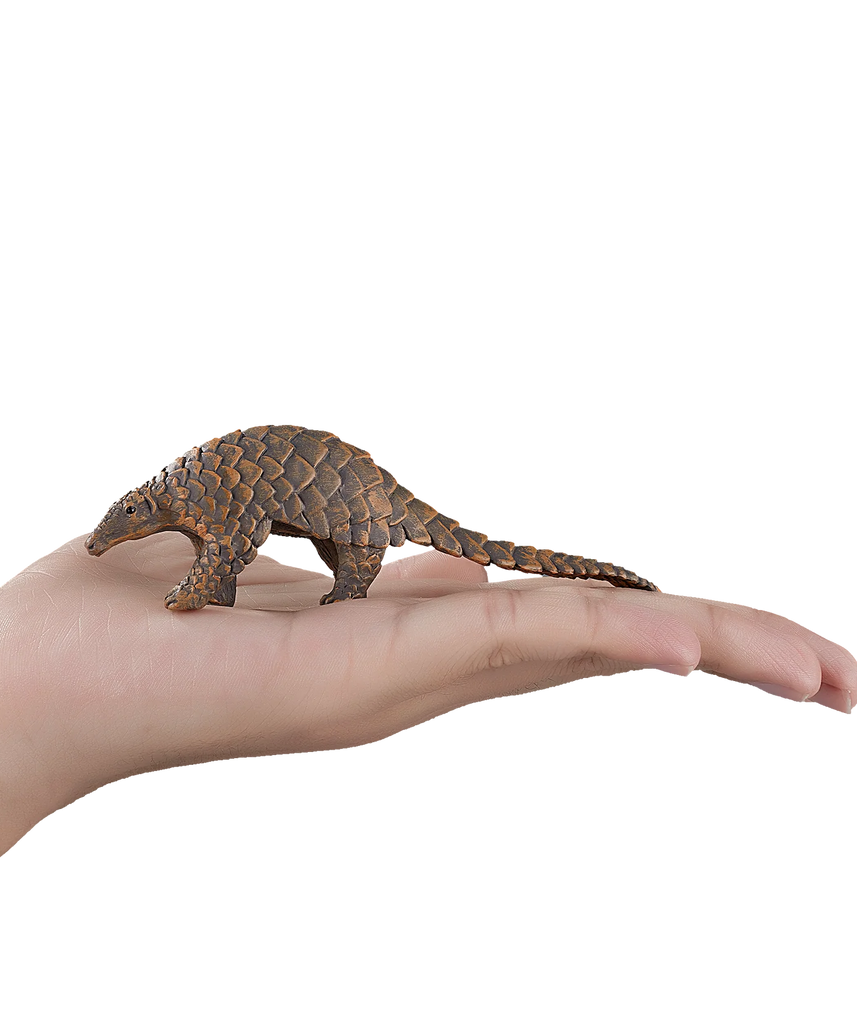 Mojo Indian Pangolin Medium Animal Figure Toy, Unique Wildlife Collectible for Kids
