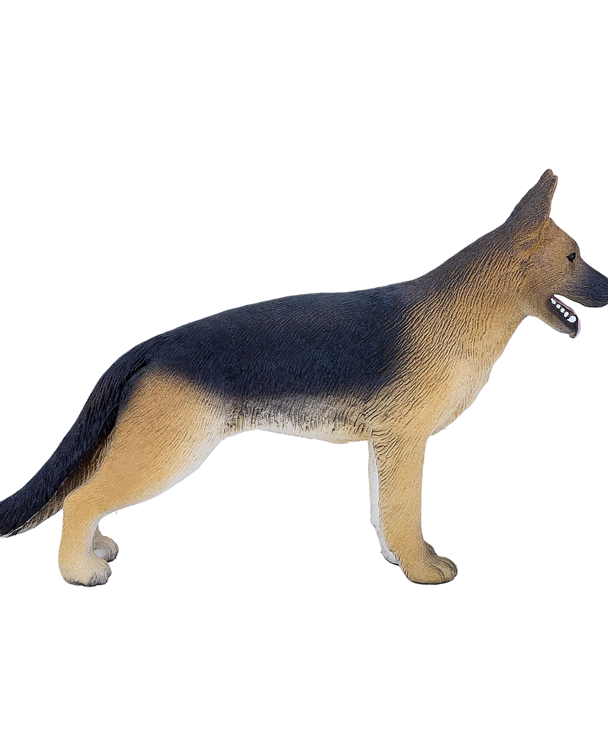 Mojo German Shepherd Medium Animal Figure Toy, Realistic Dog Collectible for Kids
