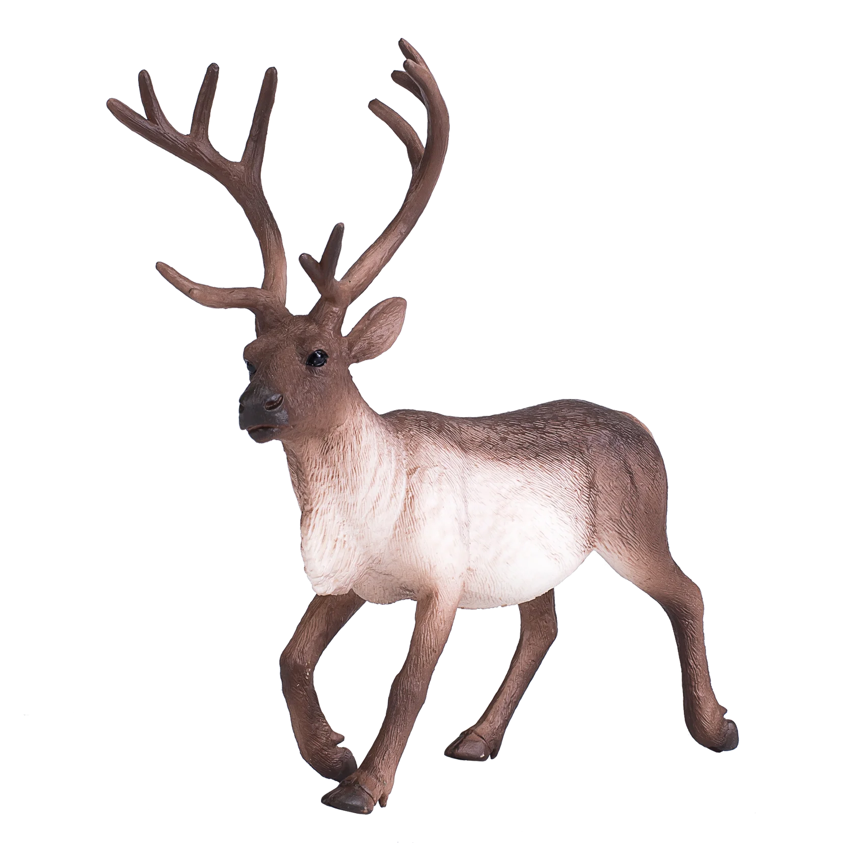 Mojo Reindeer XL Animal Figure Toy, Realistic Arctic Wildlife Collectible for Kids