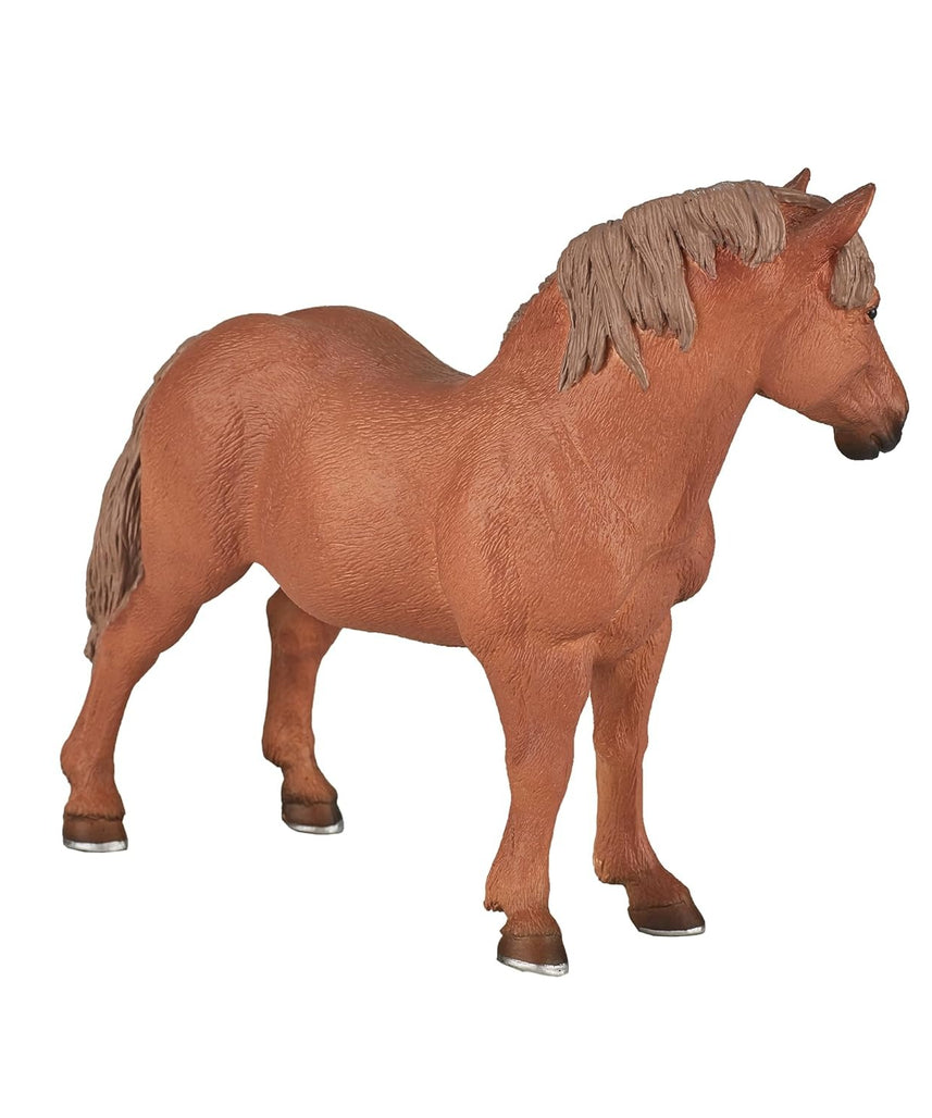 Mojo Suffolk Punch Mare XL Animal Figure Toy, Realistic Horse Collectible for Kids