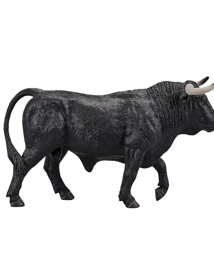 Mojo Spanish Bull XL Animal Figure Toy, Realistic Farm and Wildlife Collectible for Kids