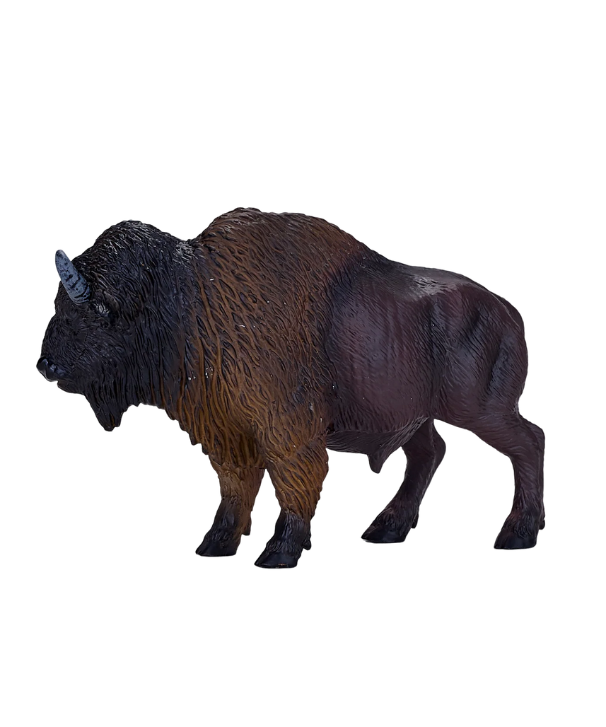 Mojo American Bison Buffalo Large Animal Figure Toy, Realistic Safari Collectible for Kids