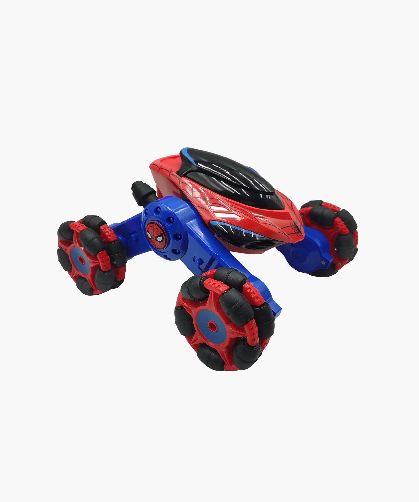 Marvel Avengers Spider-Man Drift RC Car, Remote Control Exploration Stunt Car with Lights and USB Charging, Exciting Gift for Boys Aged 6+