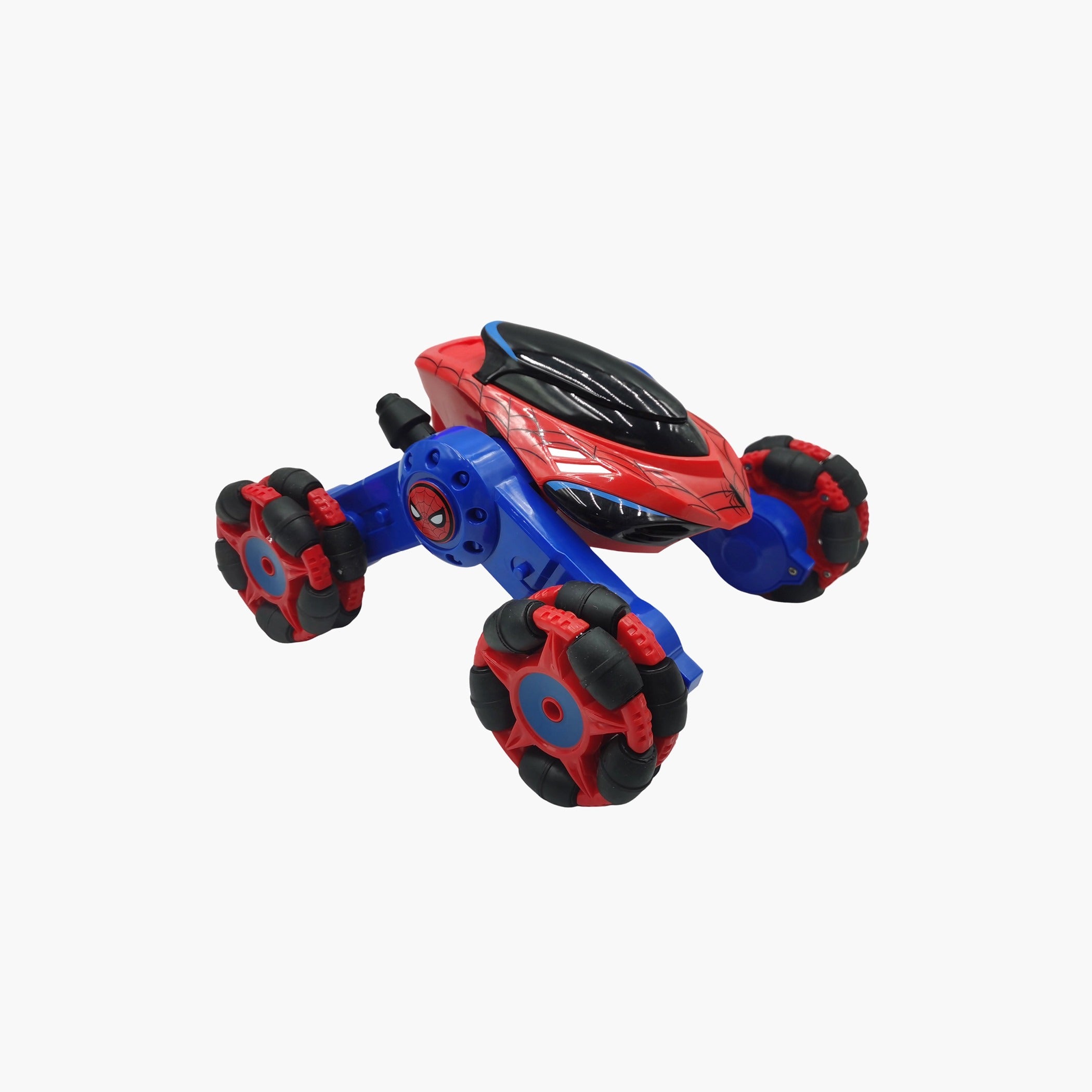 Marvel Avengers Spider-Man Drift RC Car, Remote Control Exploration Stunt Car with Lights and USB Charging, Exciting Gift for Boys Aged 6+
