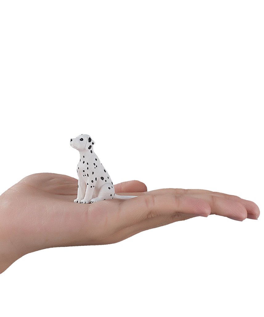 Mojo Dalmatian Puppy Small Animal Figure Toy, Realistic Dog Collectible for Kids