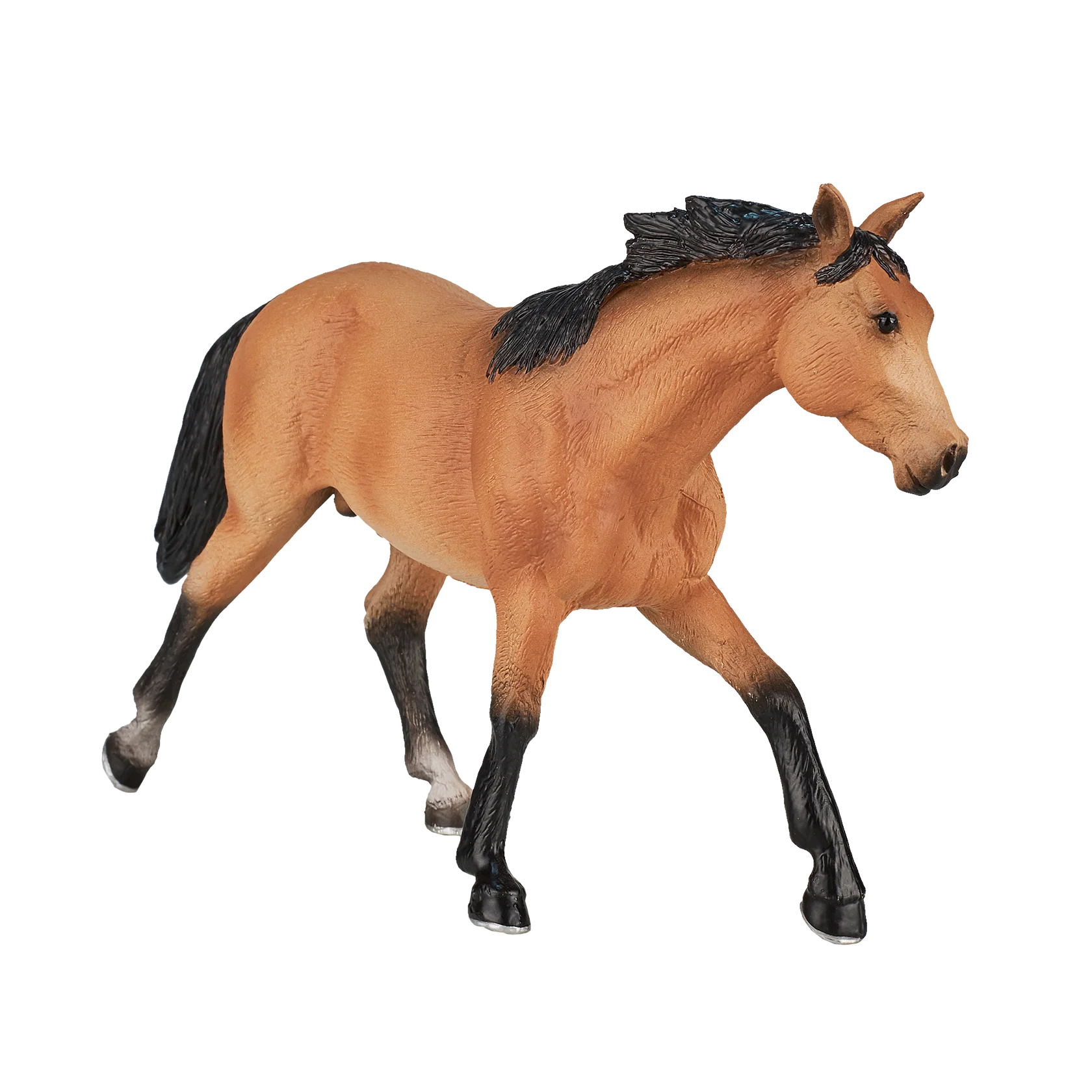 Mojo Quarter Horse Buckskin XL Animal Figure Toy, Realistic Farm Horse Collectible for Kids
