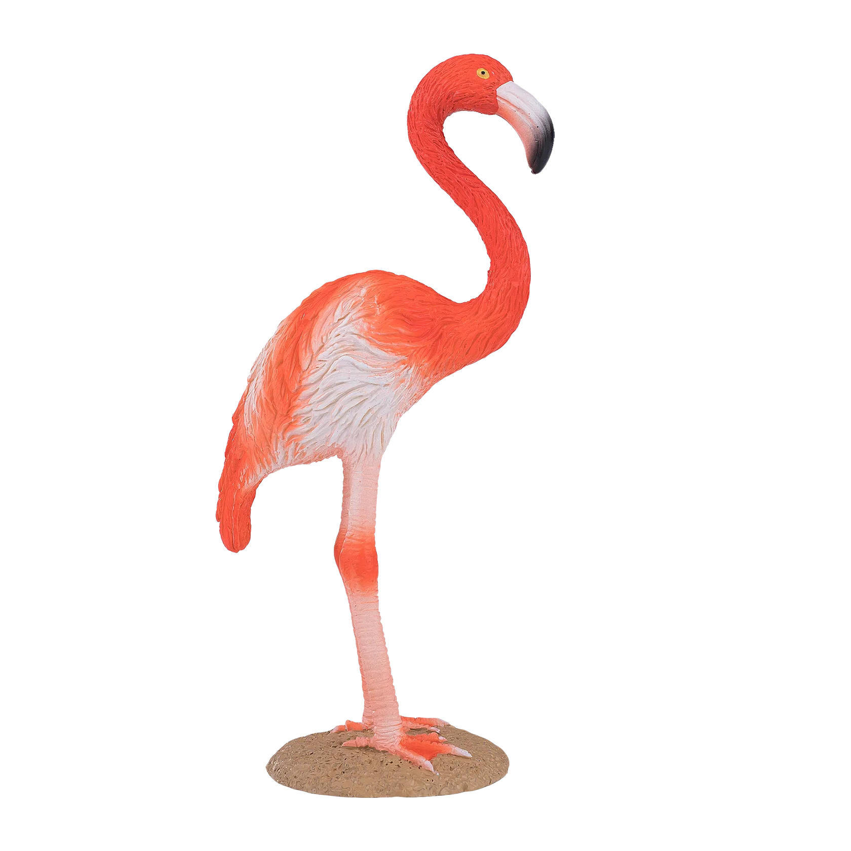 Mojo American Flamingo Medium Animal Figure Toy, Realistic Bird Collectible for Kids