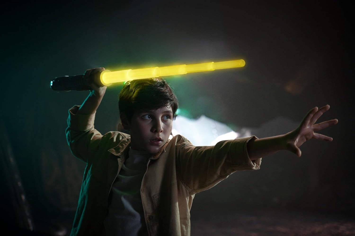 Power Saber Energy Blade Yellow, Light-Up Sword with Motion Sounds and Flash Effects, Collector Edition Role Play Toy for Kids Aged 6+