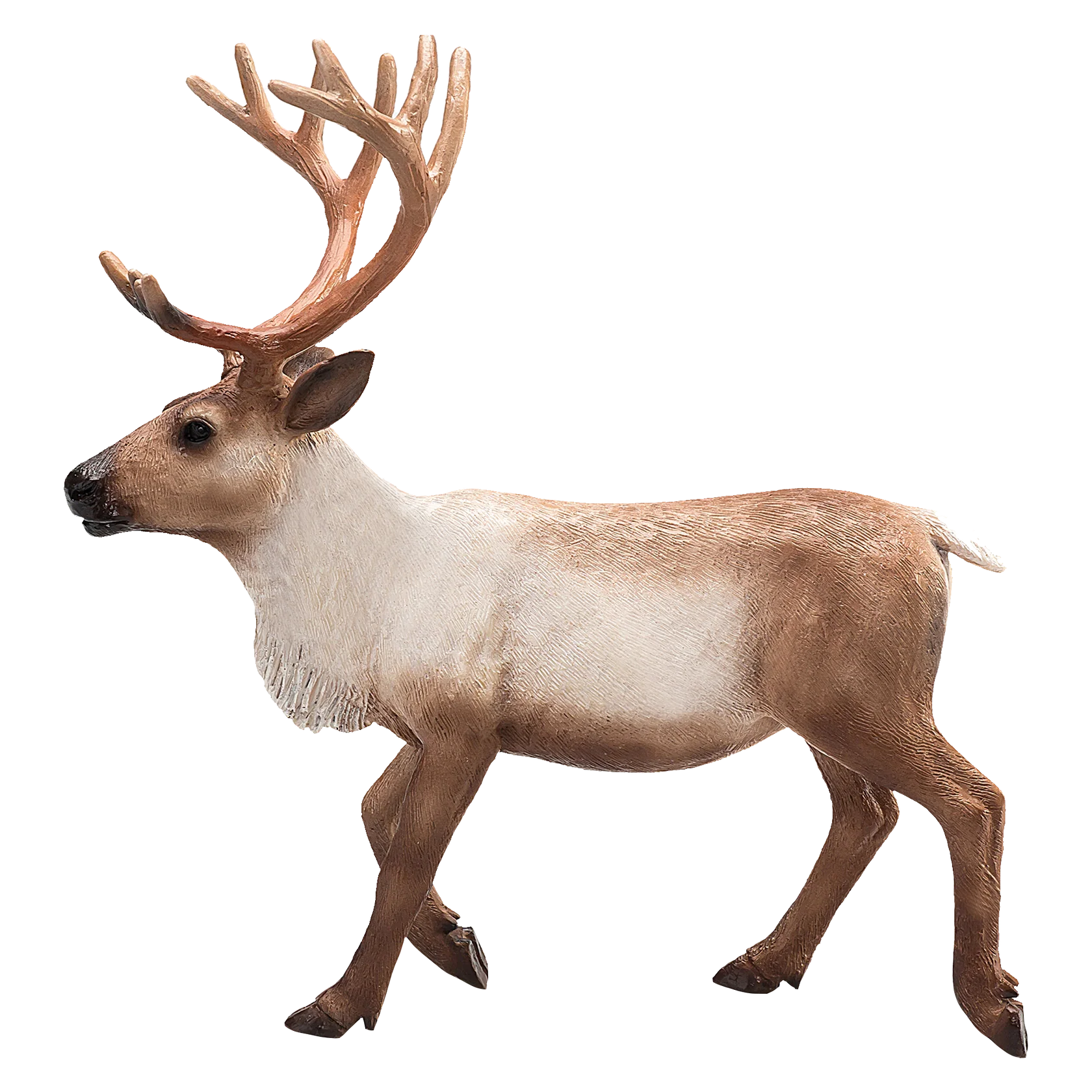 Mojo Reindeer XL Animal Figure Toy, Realistic Arctic Wildlife Collectible for Kids