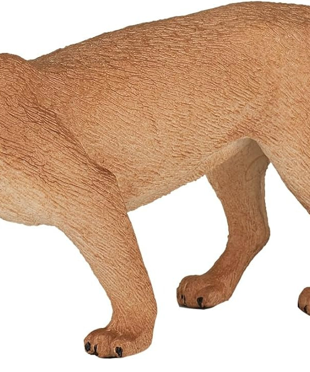 Mojo Mountain Lion Large Animal Figure Toy, Realistic Wild Cat Collectible for Kids