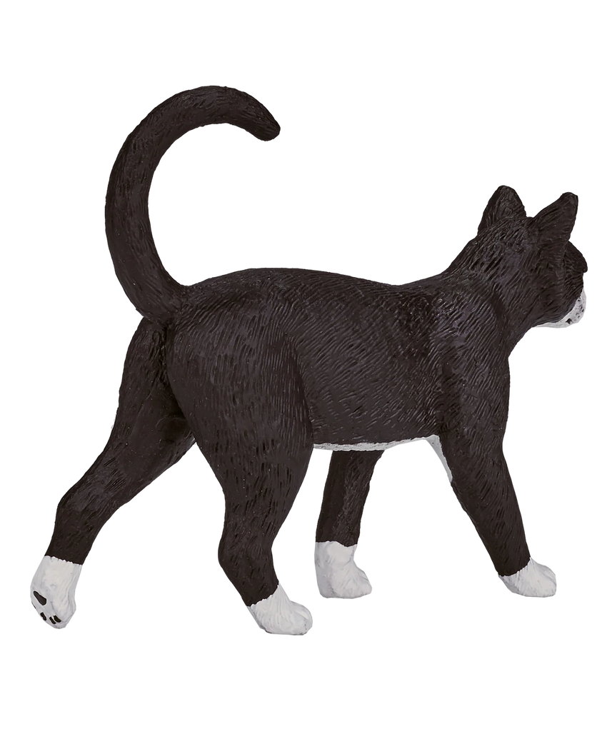 Mojo Cat Medium Animal Figure Toy, Realistic Pet Collectible for Kids