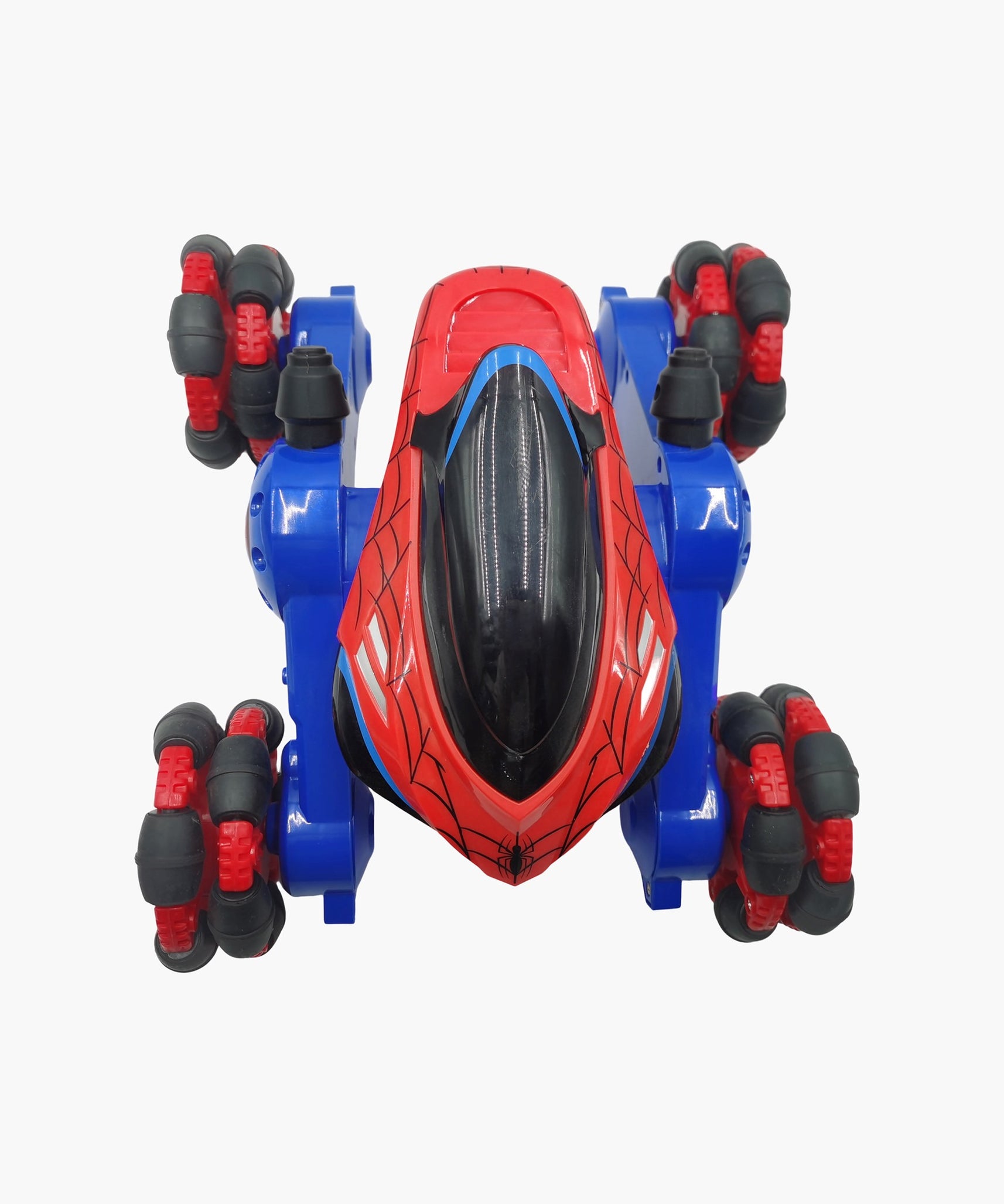 Marvel Avengers Spider-Man Drift RC Car, Remote Control Exploration Stunt Car with Lights and USB Charging, Exciting Gift for Boys Aged 6+