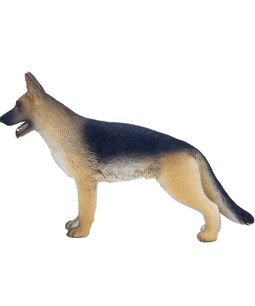 Mojo German Shepherd Medium Animal Figure Toy, Realistic Dog Collectible for Kids