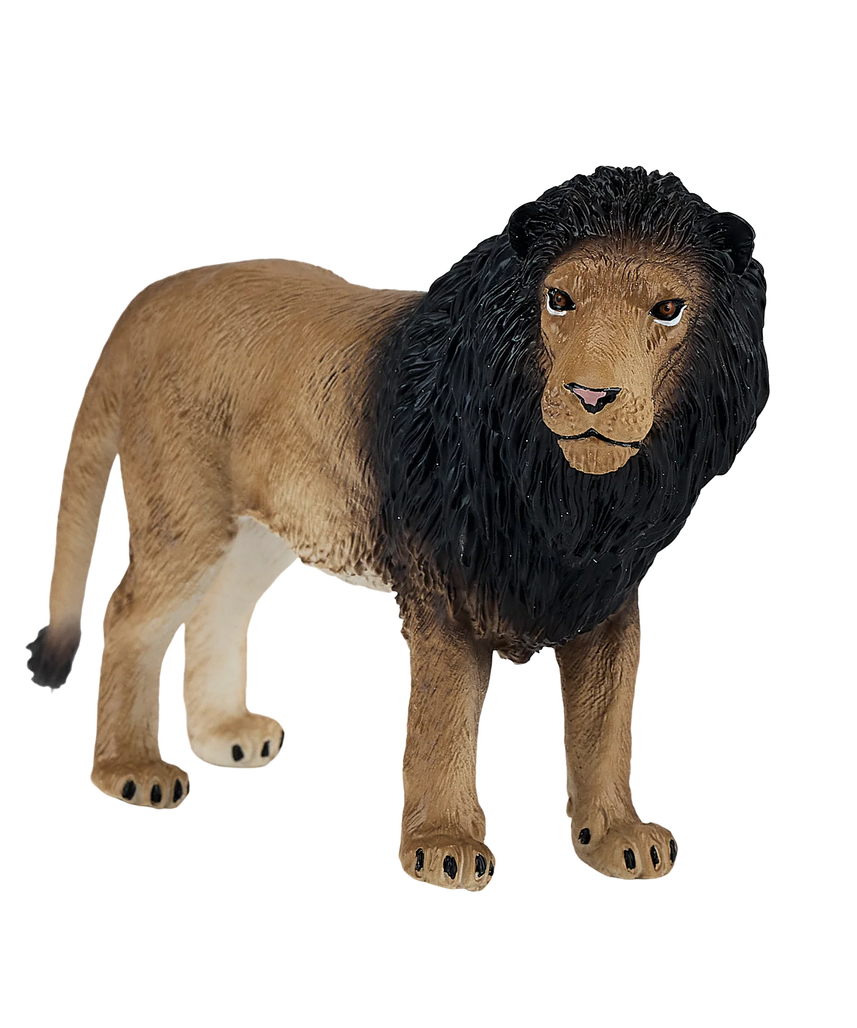 Mojo African Lion Large Animal Figure Toy, Realistic Safari Collectible for Kids