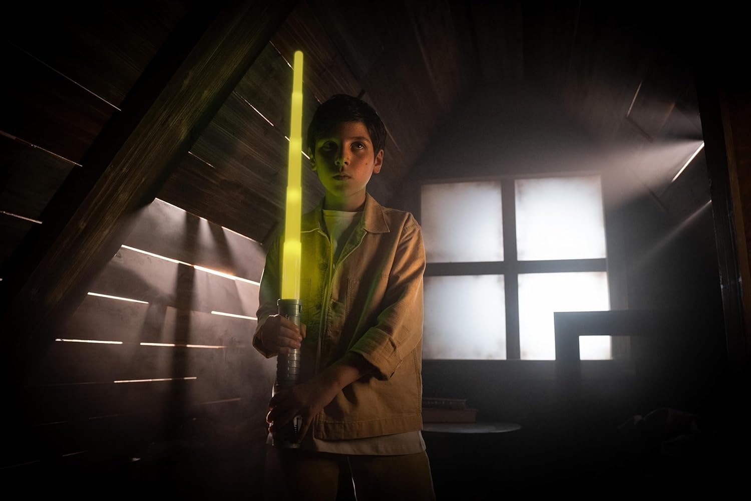 Power Saber Energy Blade Yellow, Light-Up Sword with Motion Sounds and Flash Effects, Collector Edition Role Play Toy for Kids Aged 6+