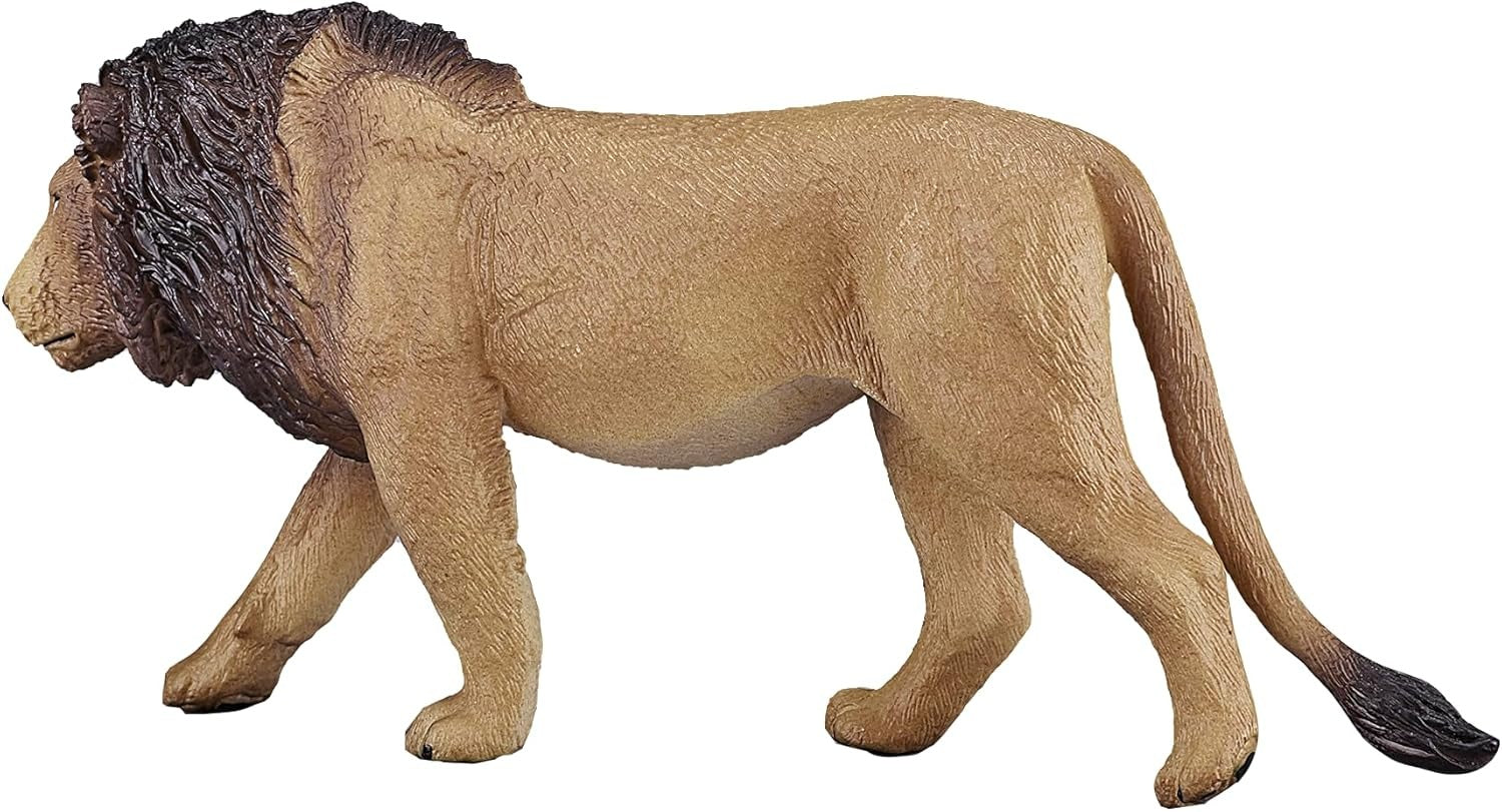 Mojo Lion Male Large Animal Figure Toy, Realistic Safari Collectible for Kids