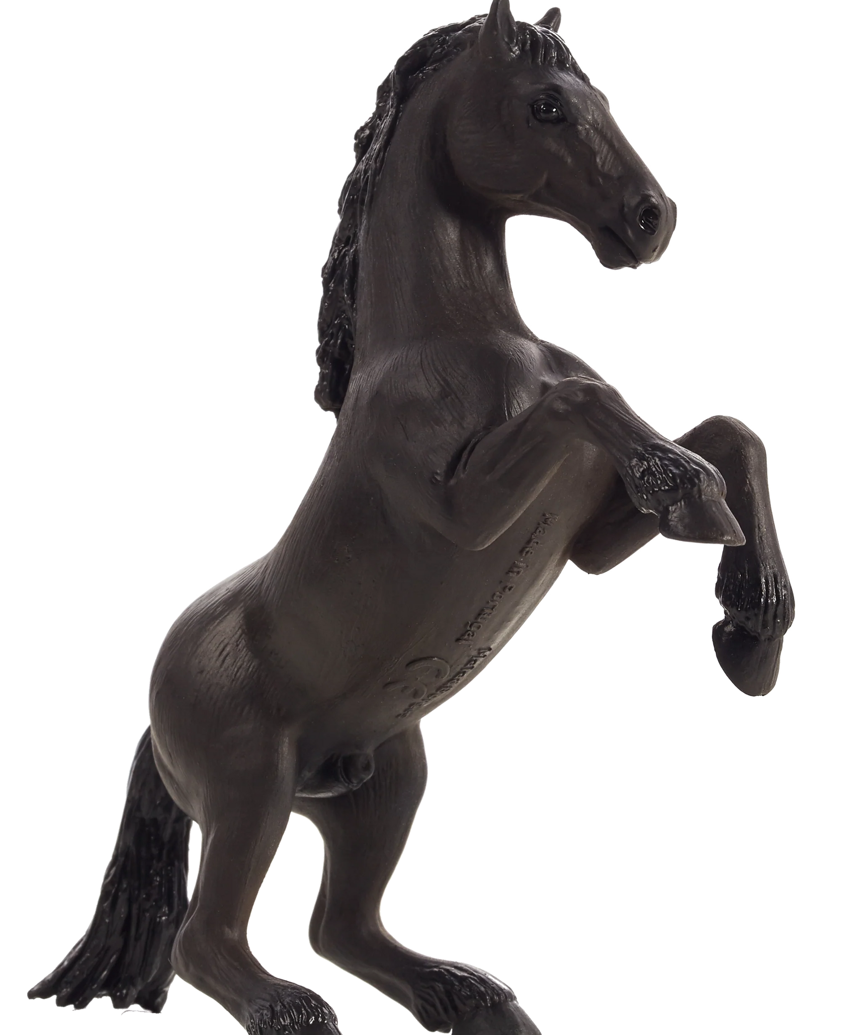 Mojo Mustang Black XL Animal Figure Toy, Realistic Horse Collectible for Kids