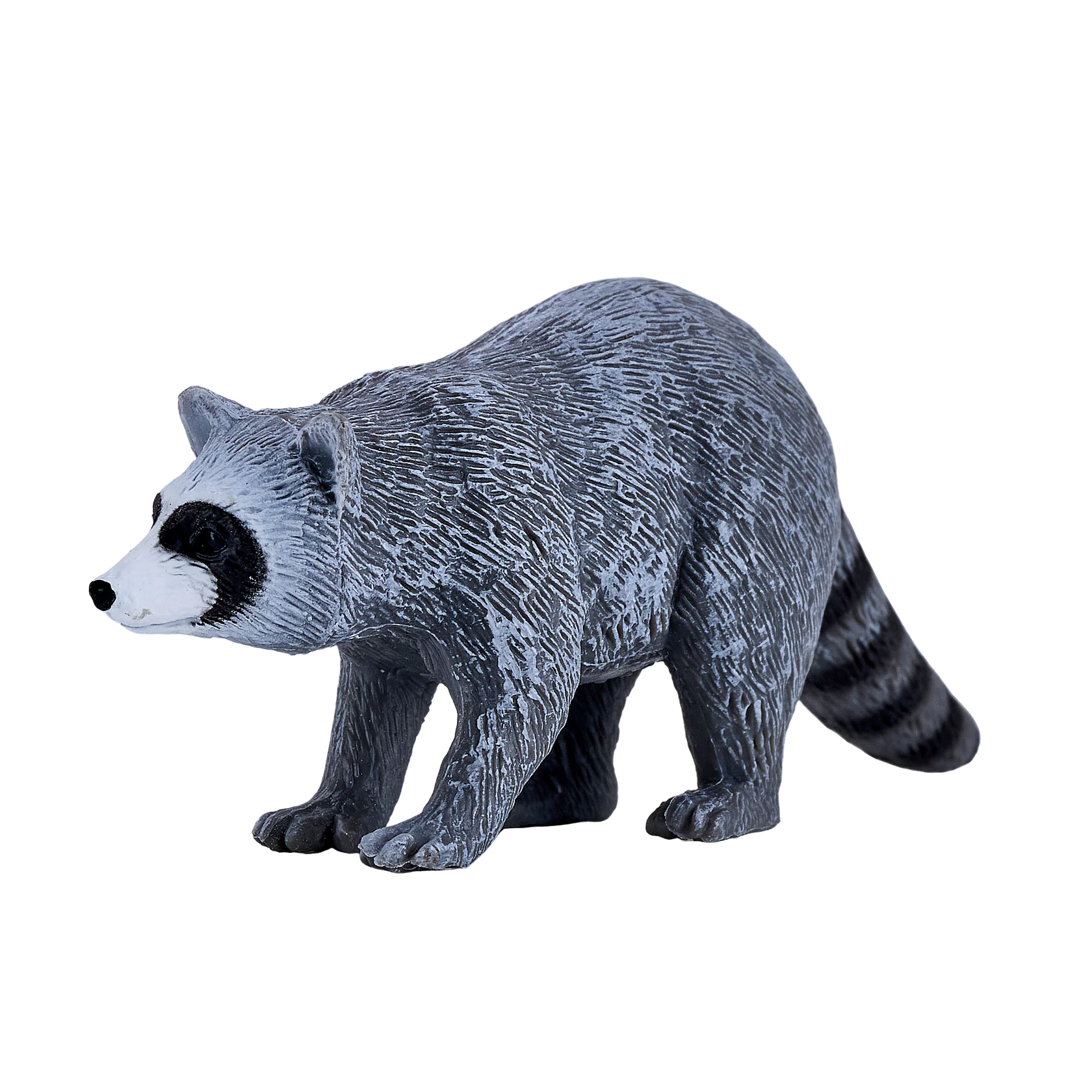 Mojo Raccoon Medium Animal Figure Toy, Realistic Forest Wildlife Collectible for Kids