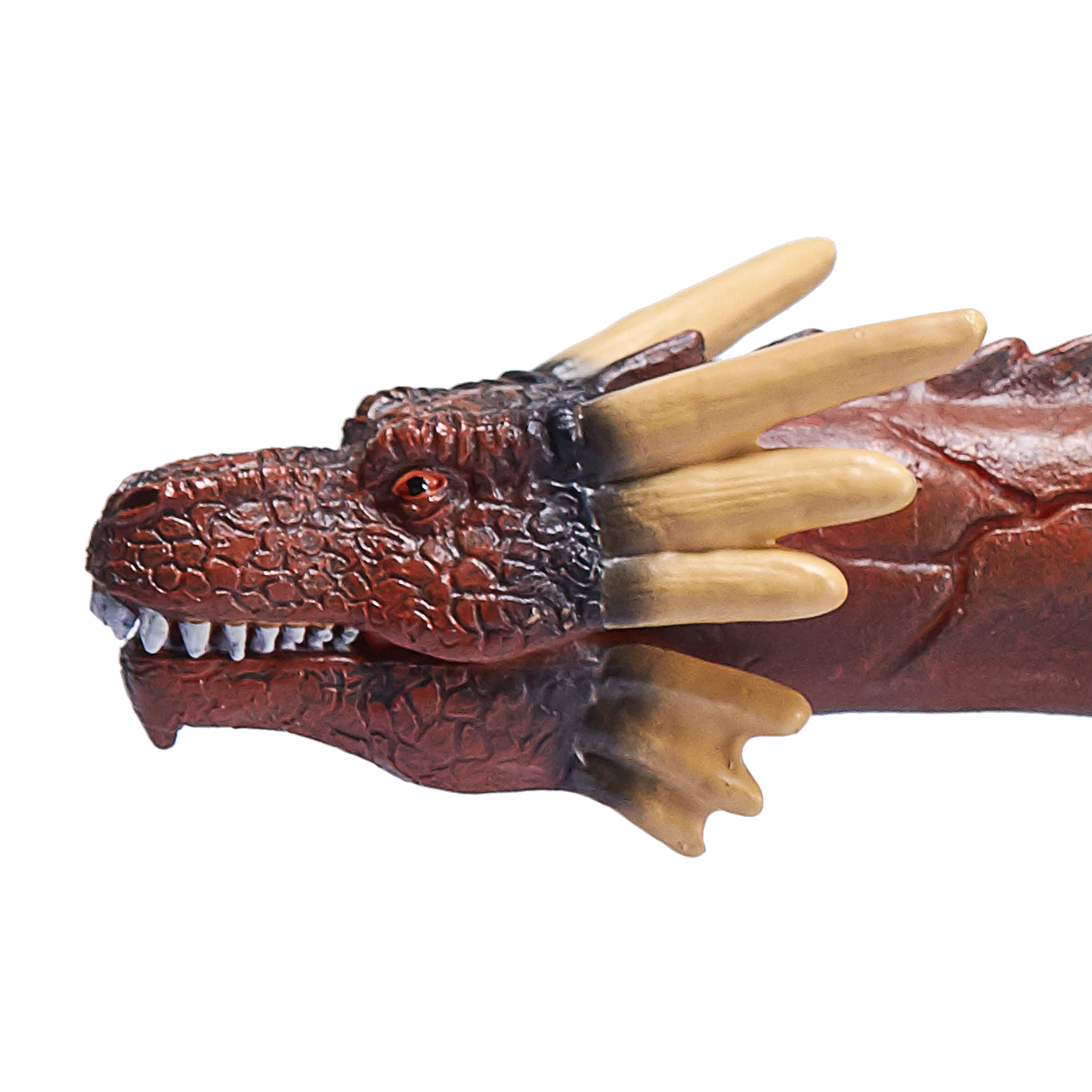 Mojo Fire Dragon with Moving Jaw Deluxe I Fantasy Creature Toy, Realistic Mythical Collectible for Kids