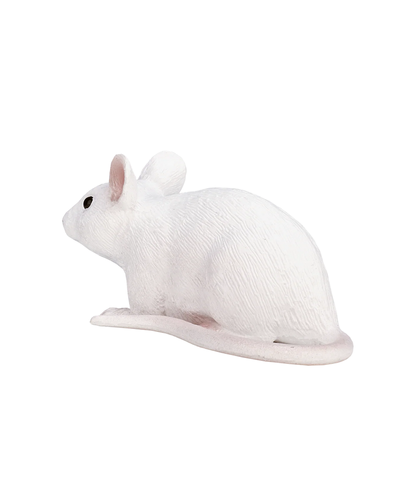 Mojo Mouse Small Animal Figure Toy, Lifelike Pet Collectible for Kids and Animal Lovers