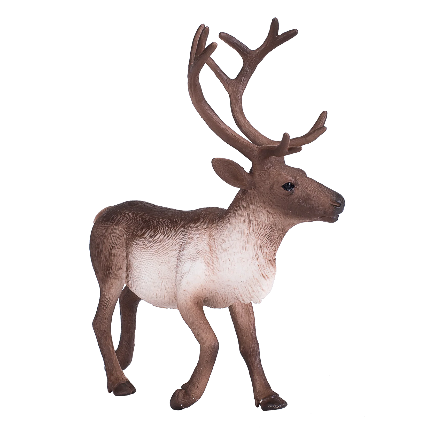 Mojo Reindeer XL Animal Figure Toy, Realistic Arctic Wildlife Collectible for Kids