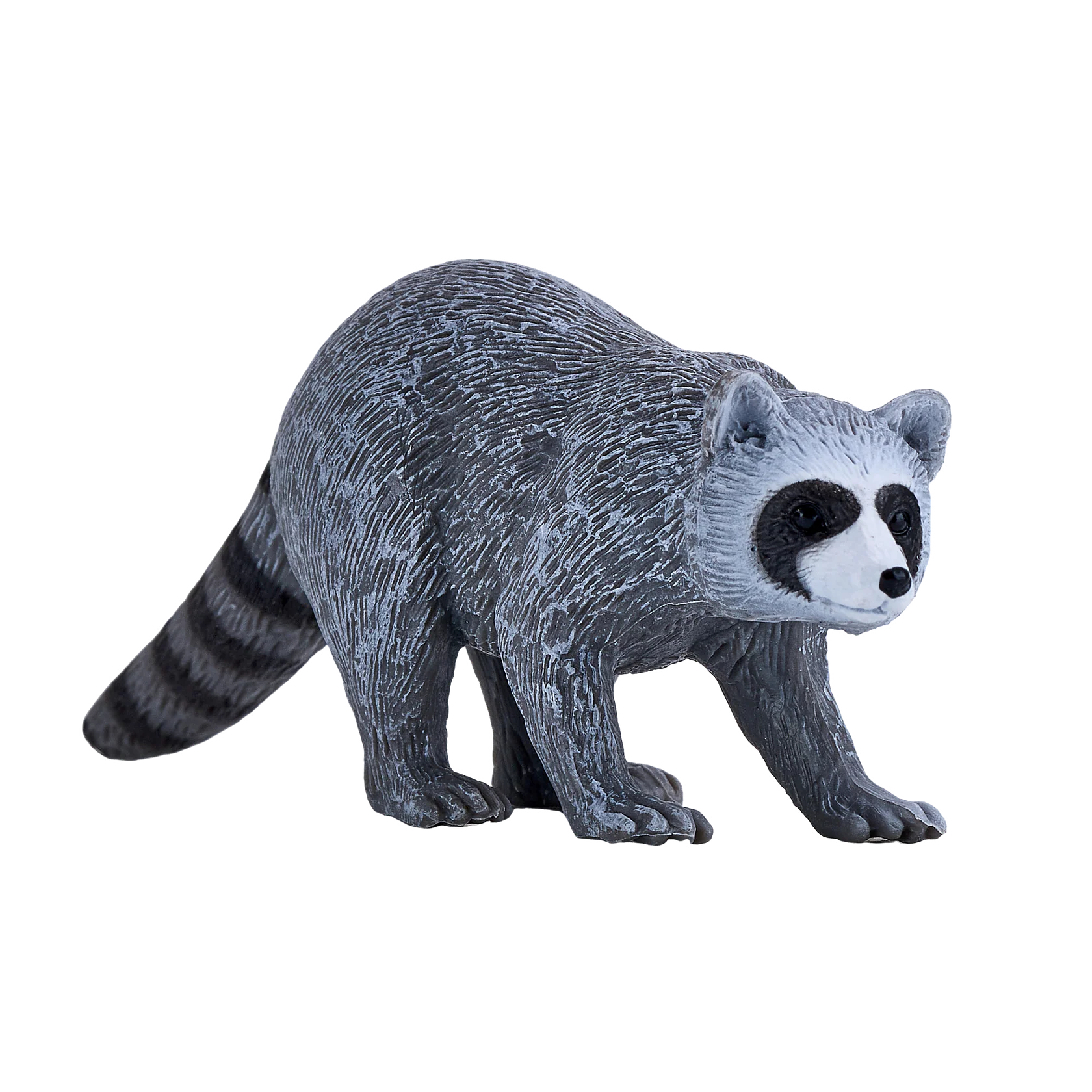 Mojo Raccoon Medium Animal Figure Toy, Realistic Forest Wildlife Collectible for Kids