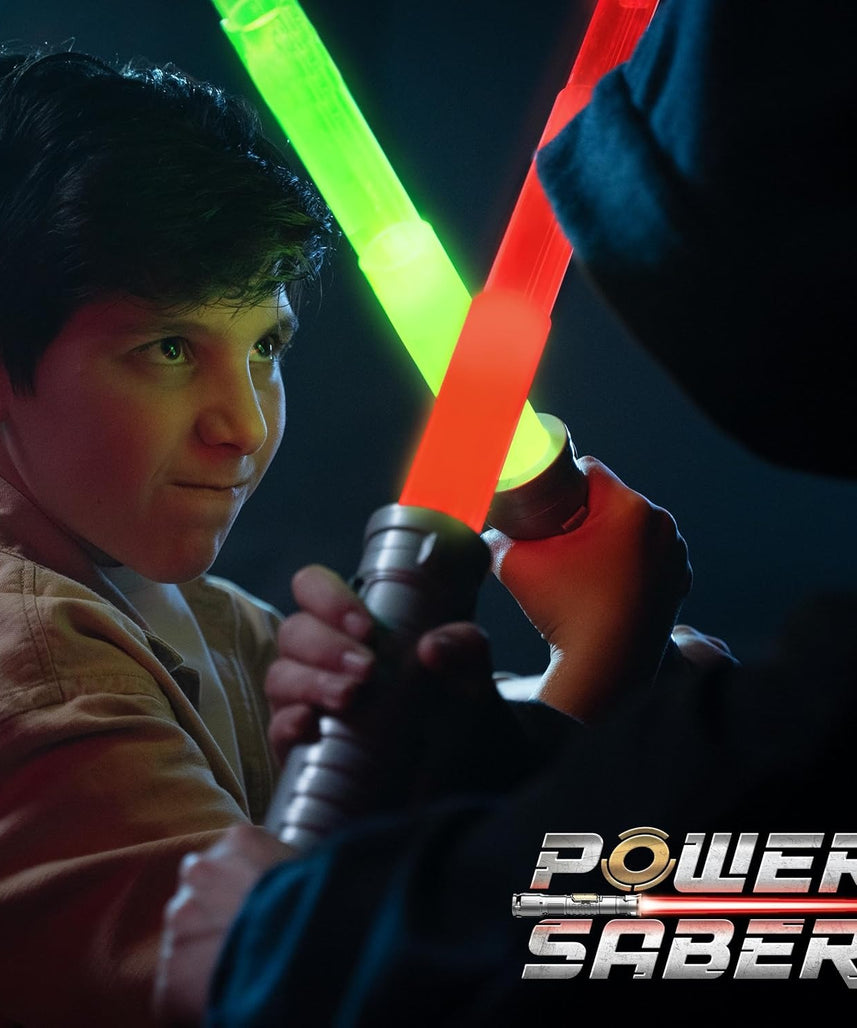 Power Saber Energy Blade Red, Light-Up Sword with Motion Sounds and Flash Effects, Action Role Play Toy for Kids Aged 6+