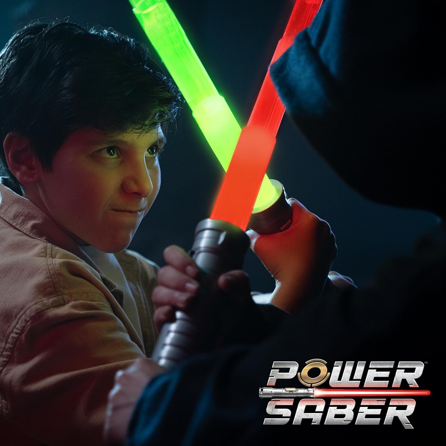 Power Saber Energy Blade Red, Light-Up Sword with Motion Sounds and Flash Effects, Action Role Play Toy for Kids Aged 6+