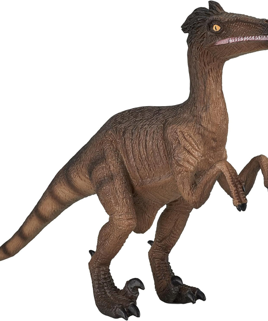 Velociraptor XXL Dinosaur Figure Toy, Realistic Prehistoric Collectible for Kids