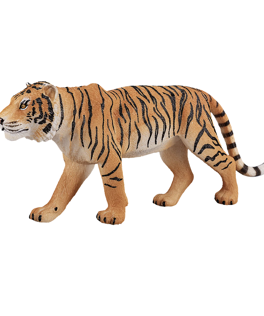 Mojo Bengal Tiger XL Animal Figure Toy, Realistic Jungle Wildlife Collectible for Kids