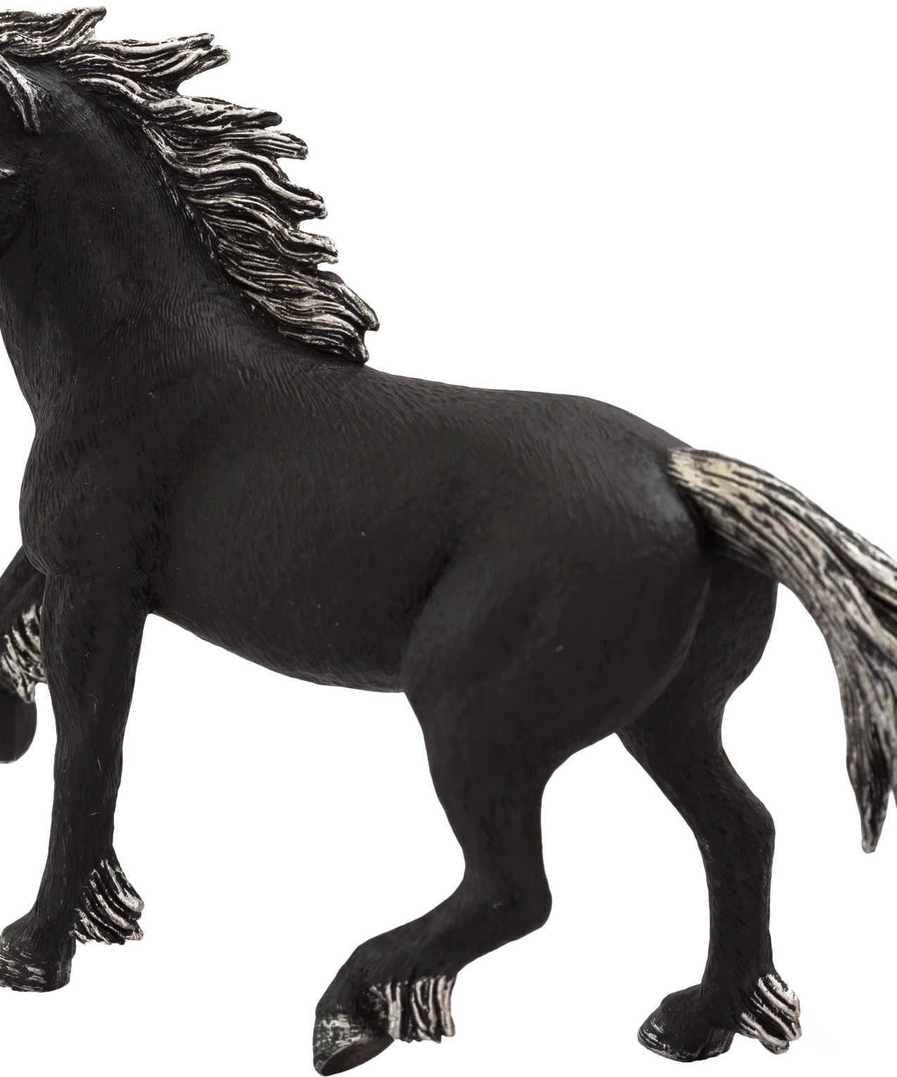 Black Unicorn XXL Fantasy Animal Figure Toy, Magical Collectible for Kids