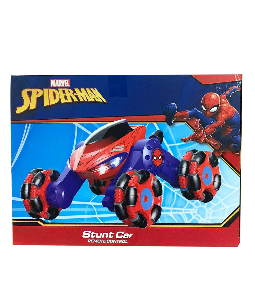 Marvel Avengers Spider-Man Drift RC Car, Remote Control Exploration Stunt Car with Lights and USB Charging, Exciting Gift for Boys Aged 6+