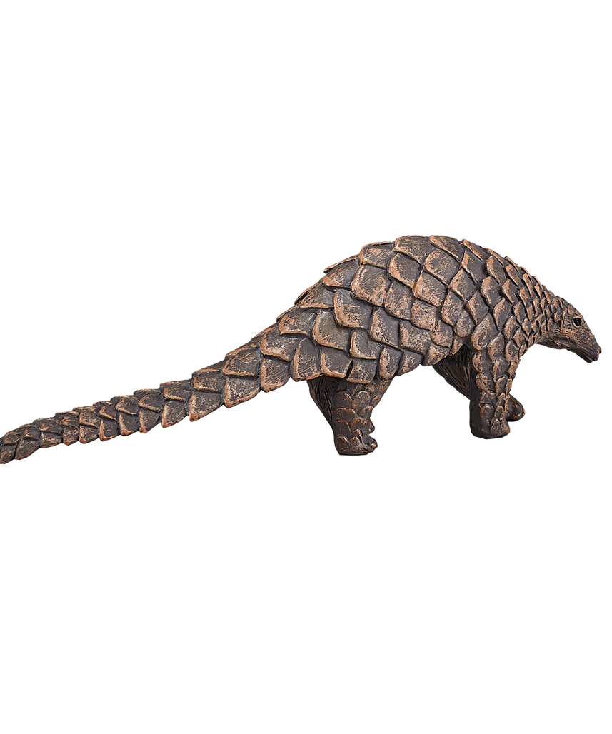 Mojo Indian Pangolin Medium Animal Figure Toy, Unique Wildlife Collectible for Kids
