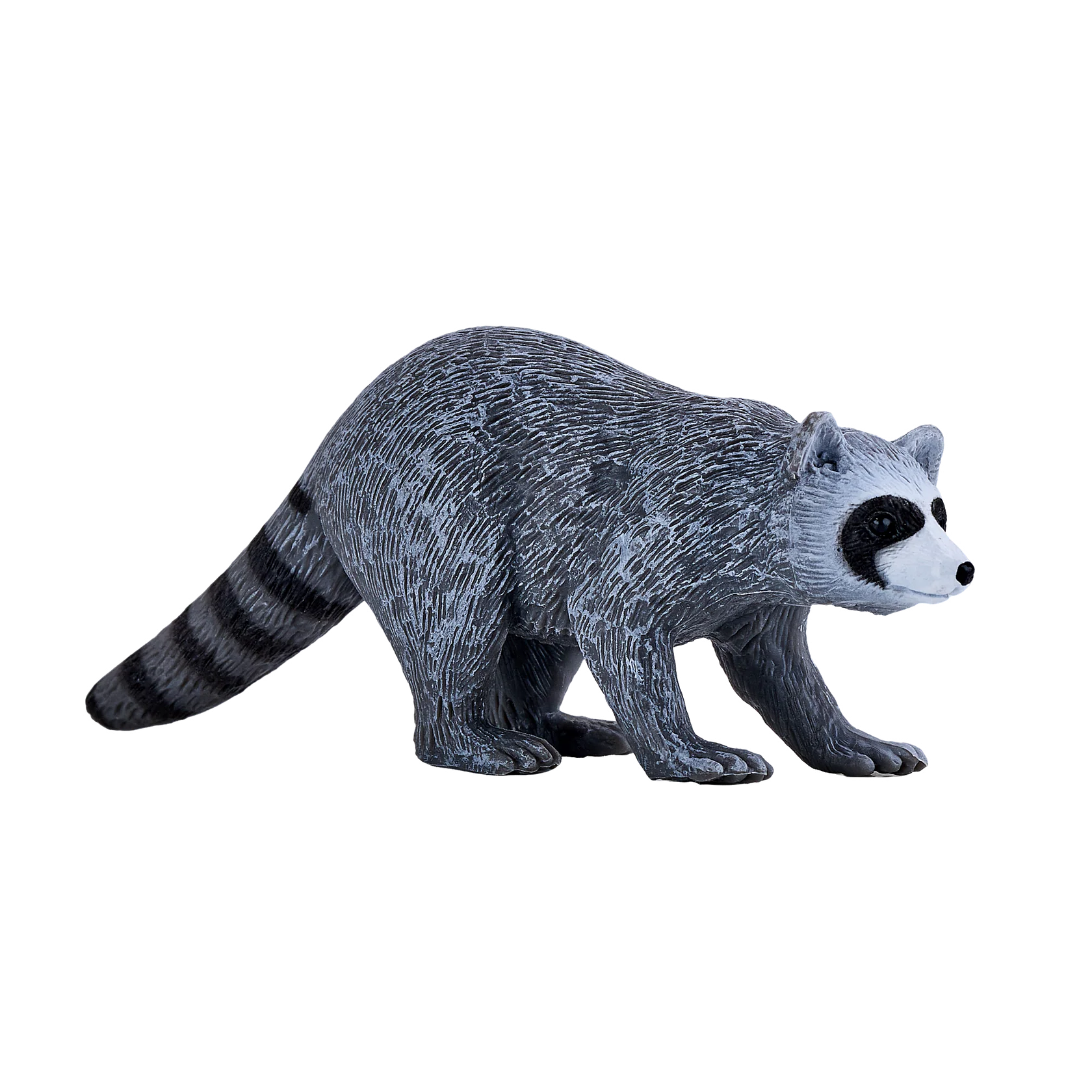 Mojo Raccoon Medium Animal Figure Toy, Realistic Forest Wildlife Collectible for Kids